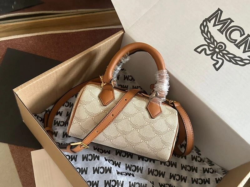 Compact MCM Top Handle Bags 89631