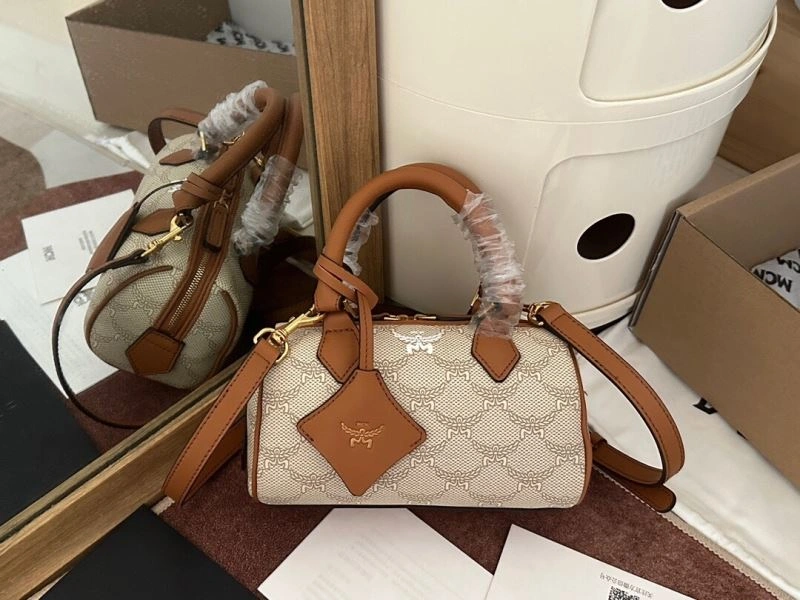 Compact MCM Top Handle Bags 89631