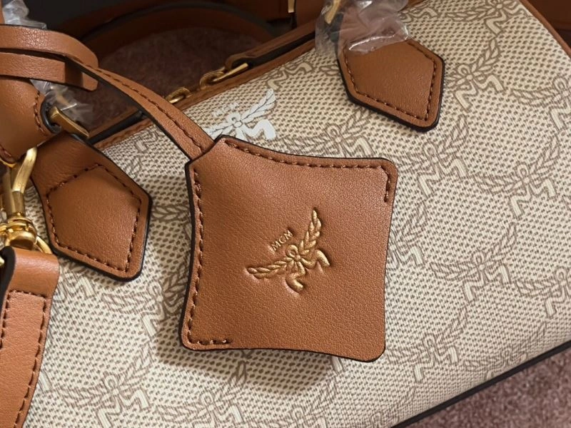 Compact MCM Top Handle Bags 89631