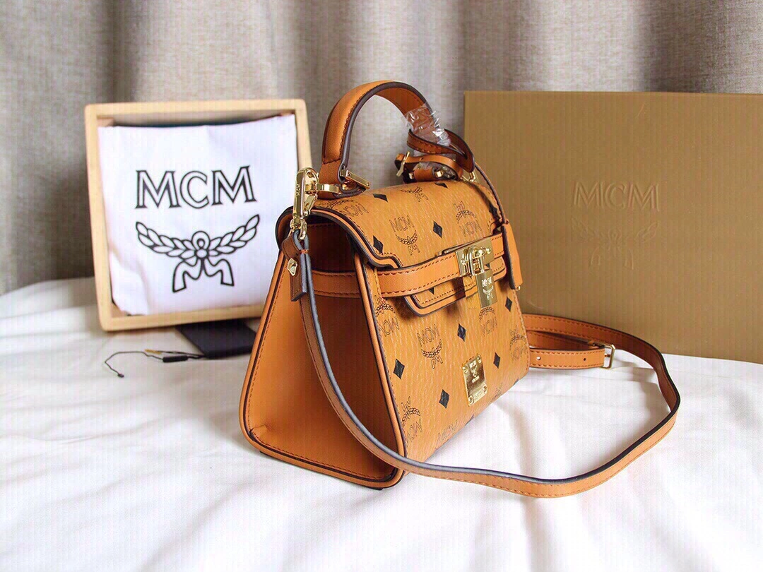 MCM Top Handle Bags Bold 90426