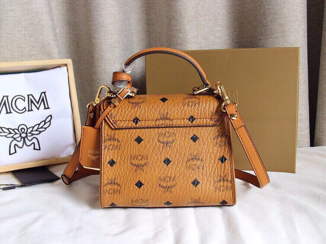 MCM Top Handle Bags Bold 90426