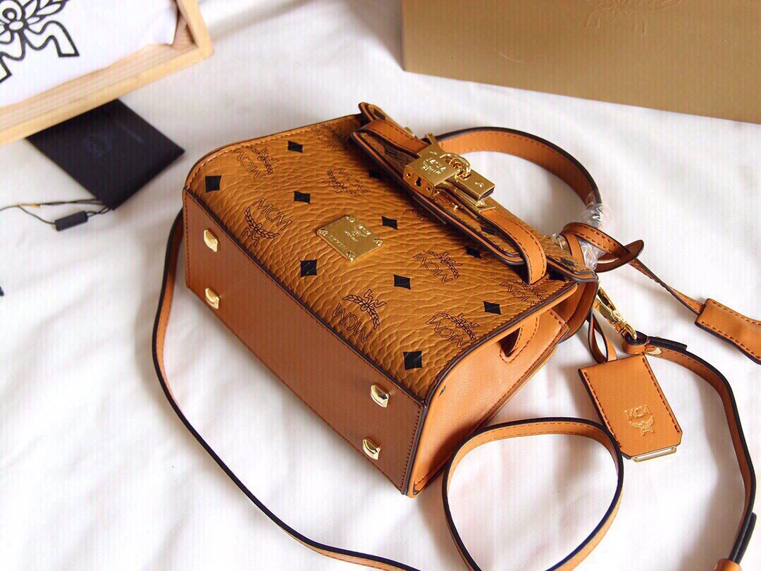 MCM Top Handle Bags Bold 90426