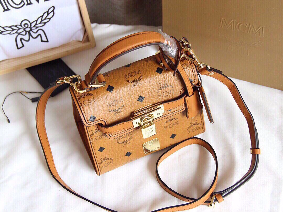MCM Top Handle Bags Bold 90426