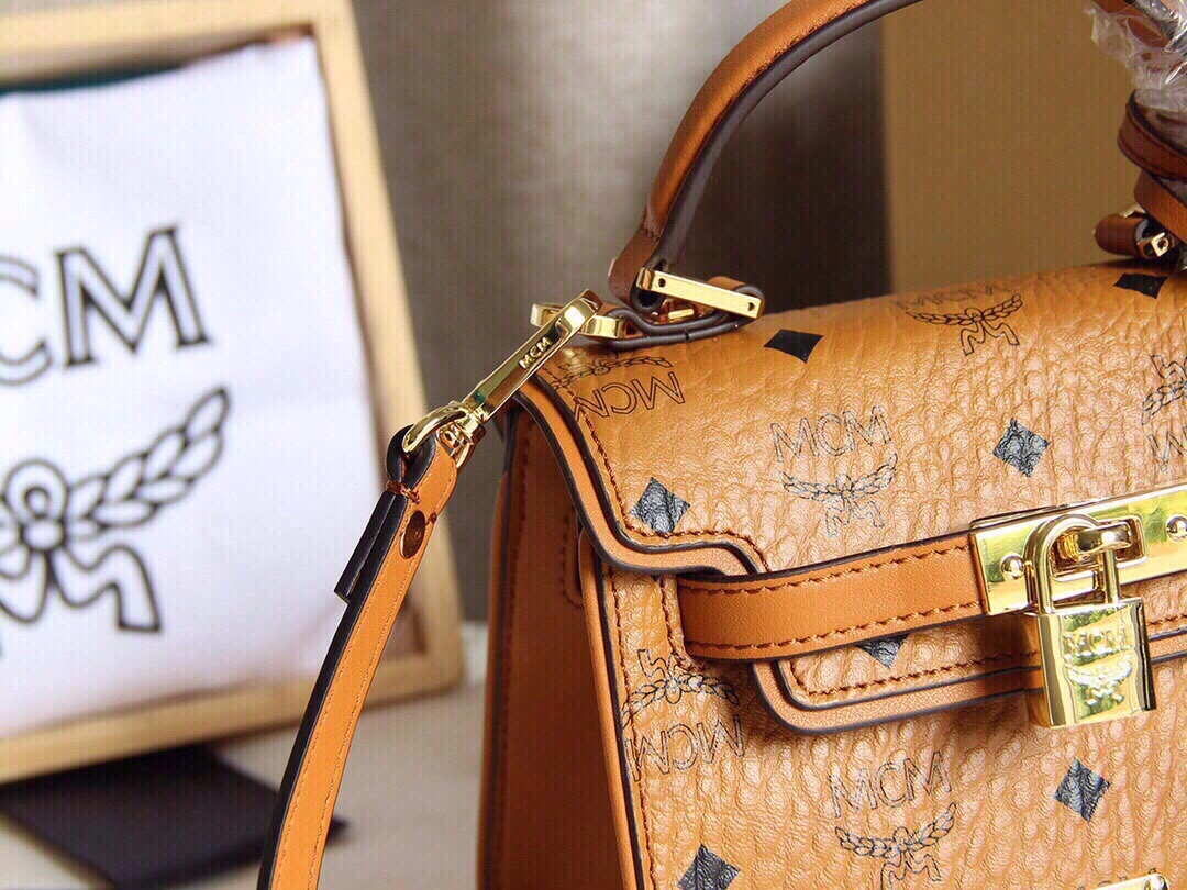 MCM Top Handle Bags Bold 90426