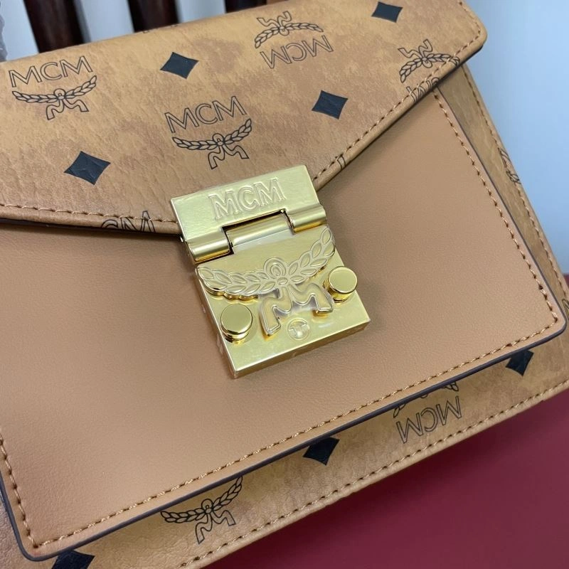 WrinkleFree MCM Top Handle Bags 89612