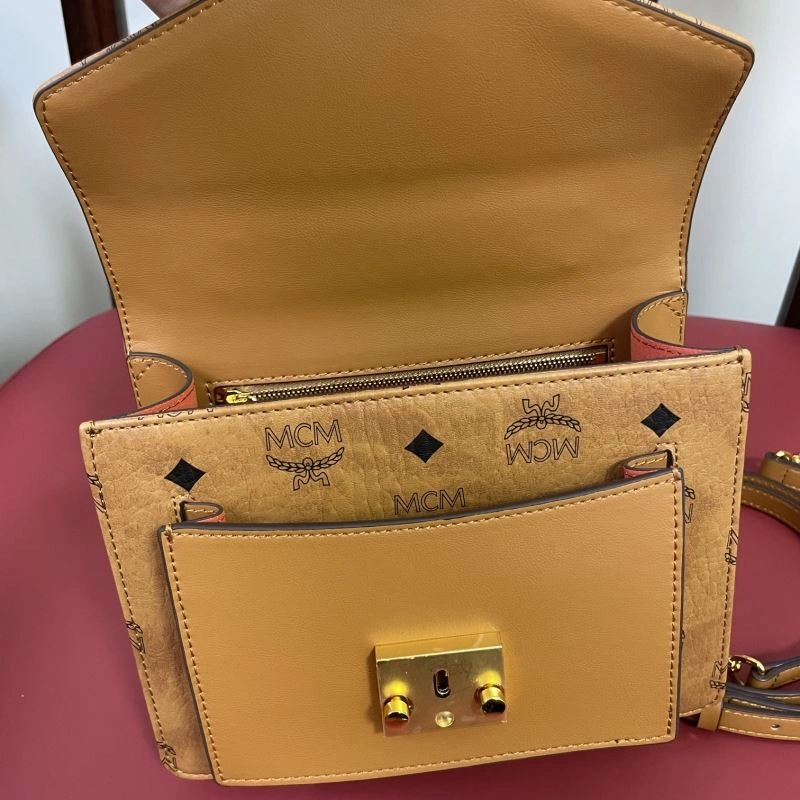 WrinkleFree MCM Top Handle Bags 89612