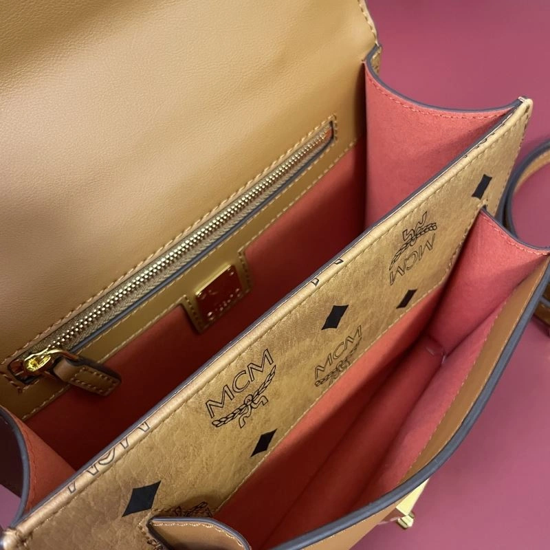 WrinkleFree MCM Top Handle Bags 89612