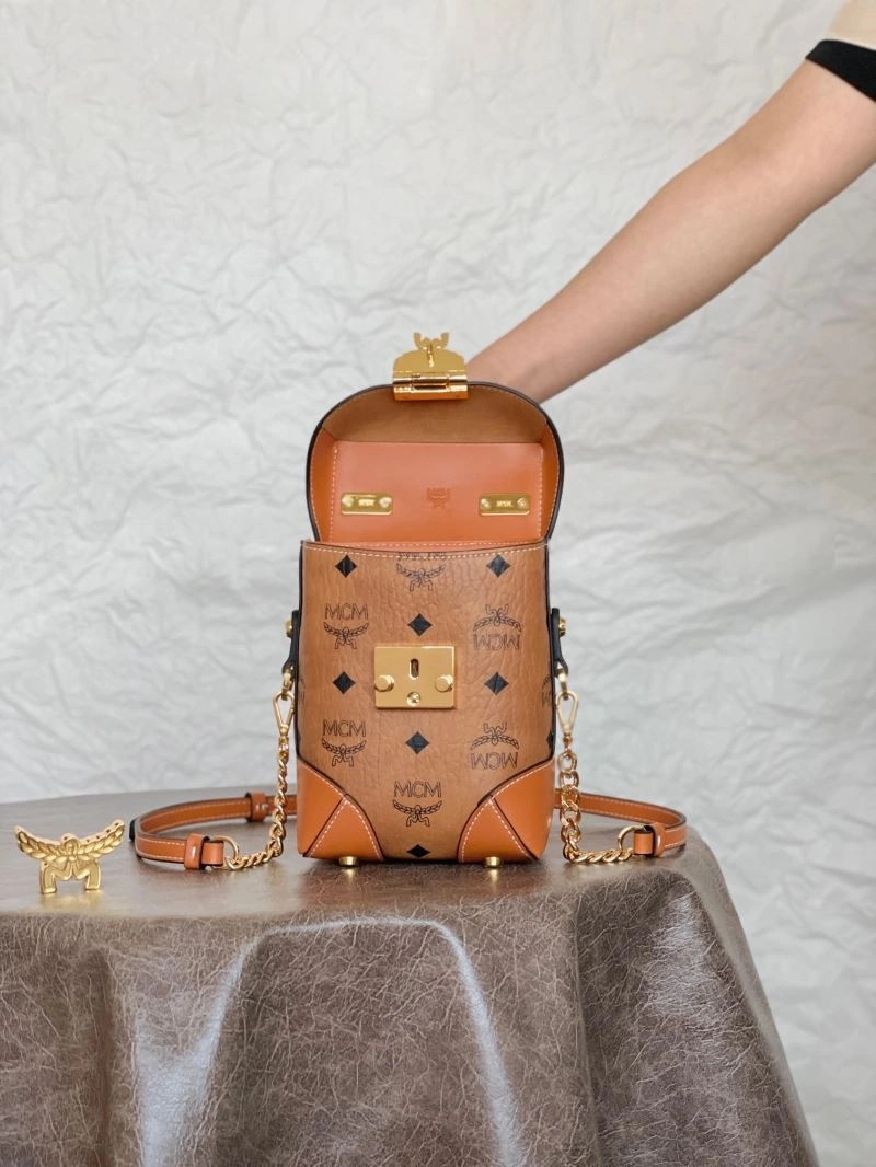 MCM Top Handle Bags Stylish 63776