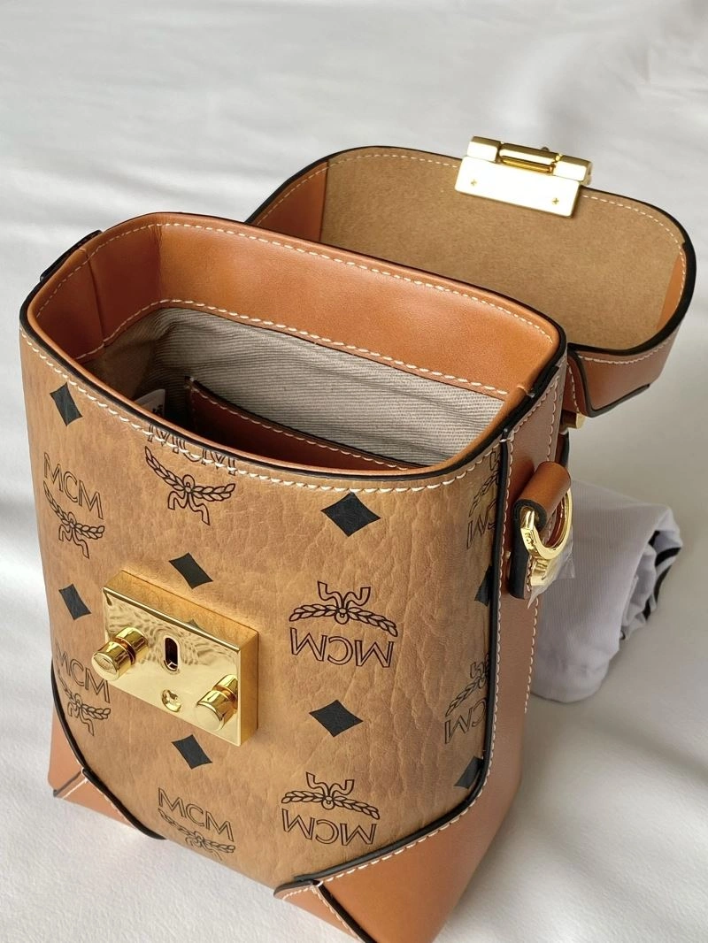 MCM Top Handle Bags Stylish 63776