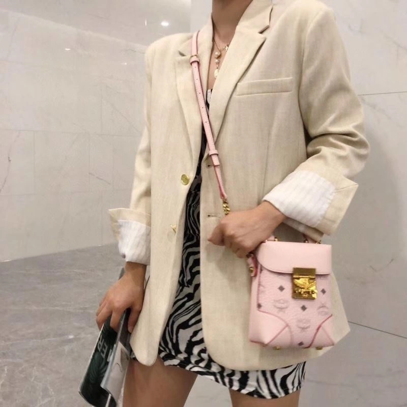 MCM Top Handle Bags Stylish 63776