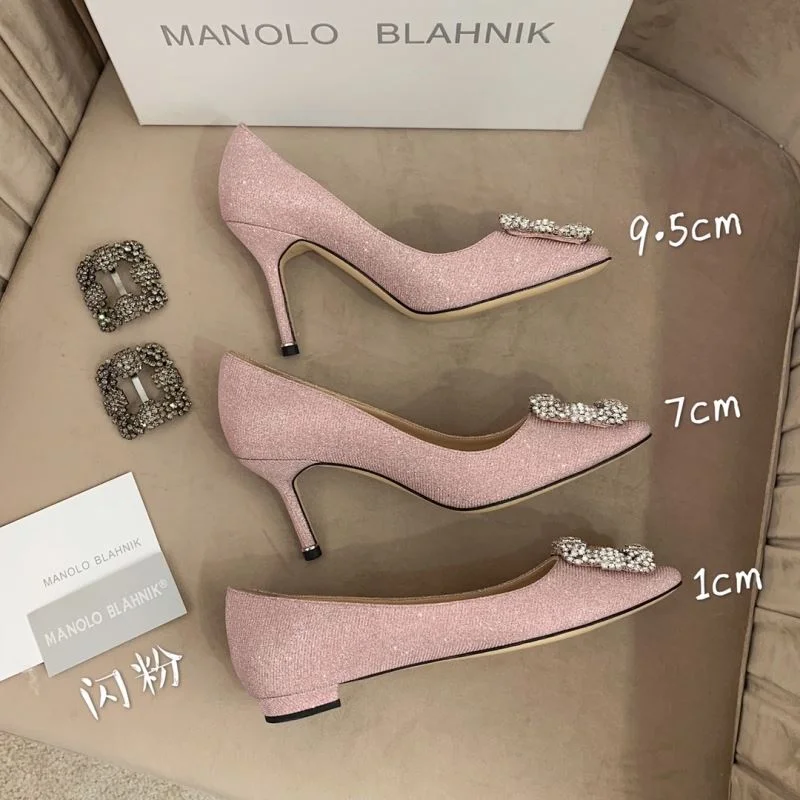 Manolo Blahnik Shoes SmoothTexture 9701