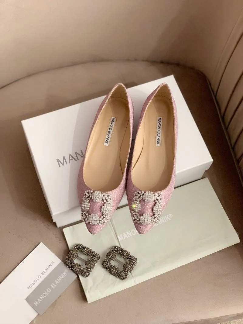 Manolo Blahnik Shoes SmoothTexture 9701