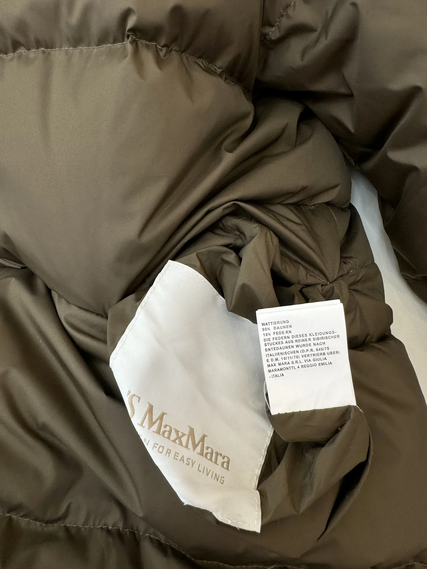 FastDry Max Mara Down Jackets 165356
