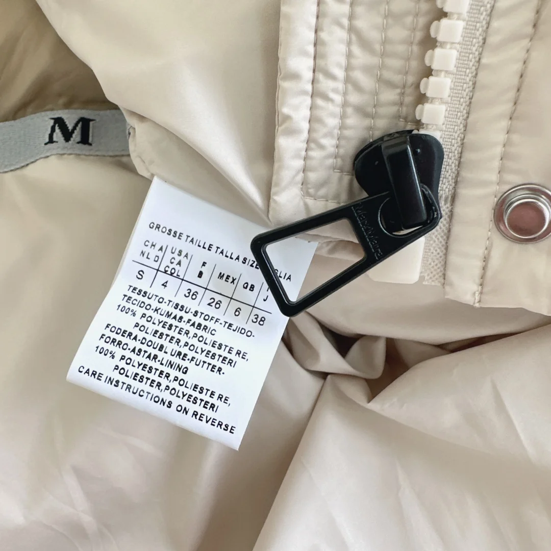 Minimalist Max Mara Down Jackets 165326