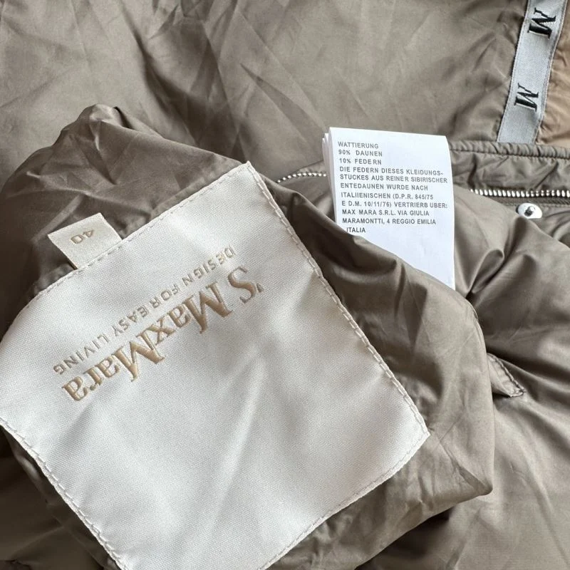 Stretchable Max Mara Down Jackets 164955