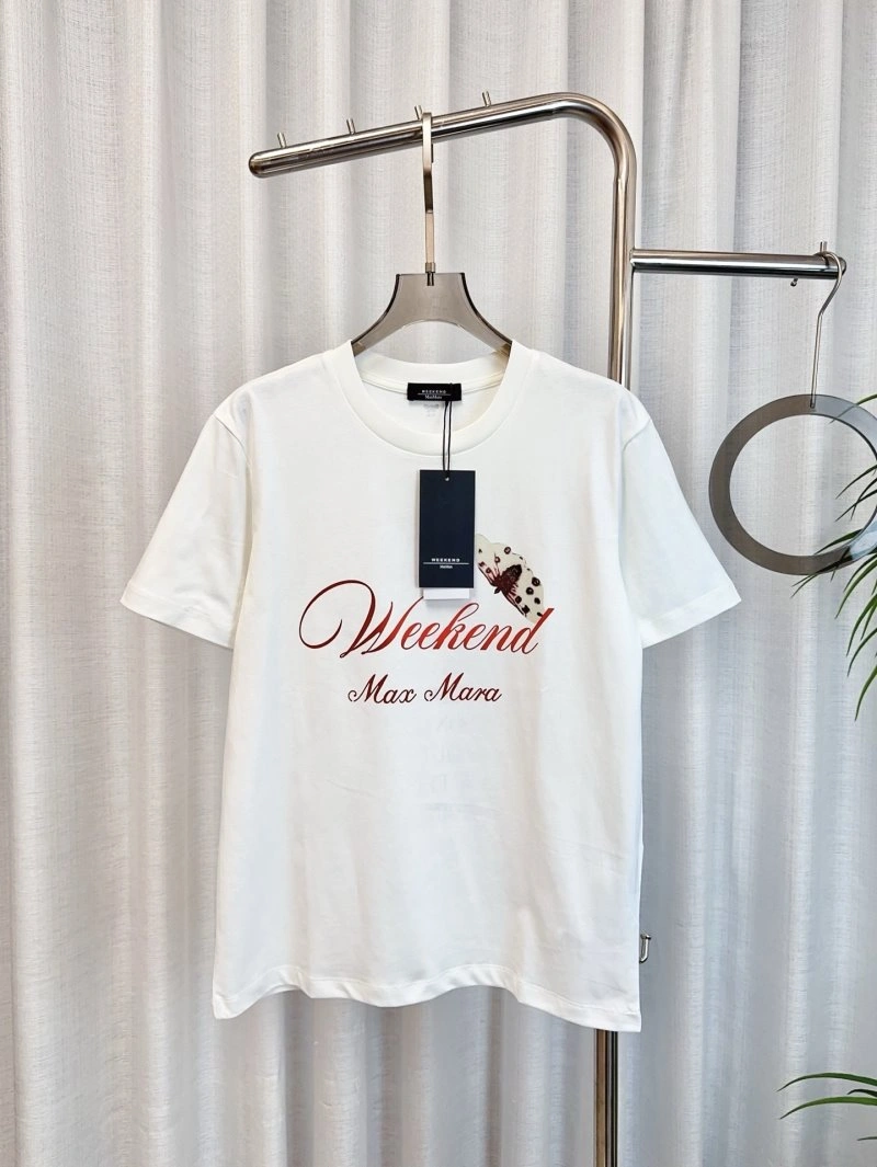 Max Mara T-Shirts Minimalist 156551