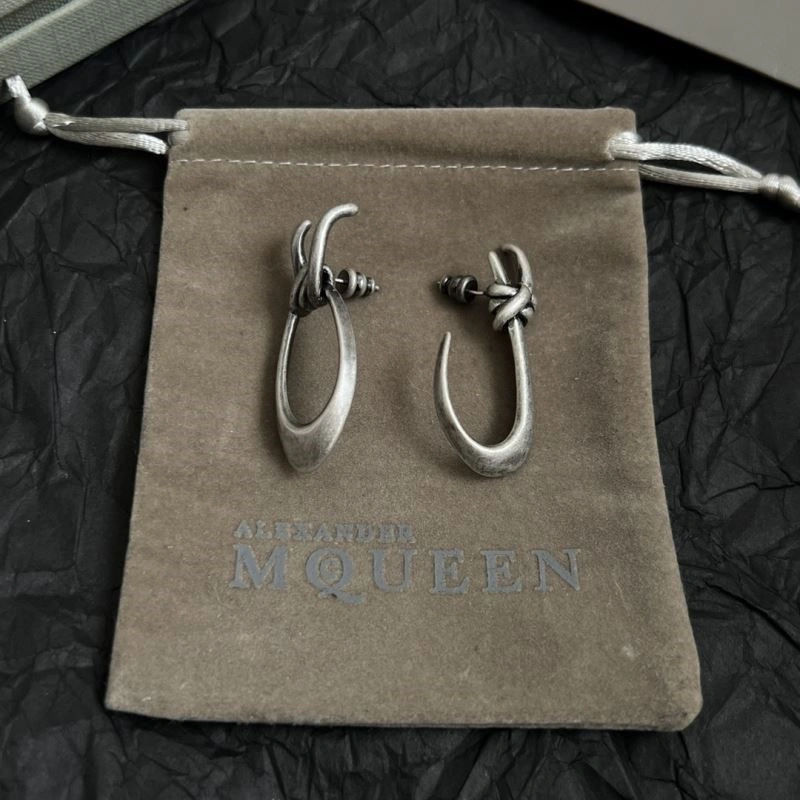 Mcqueen Earrings Versatile 208624