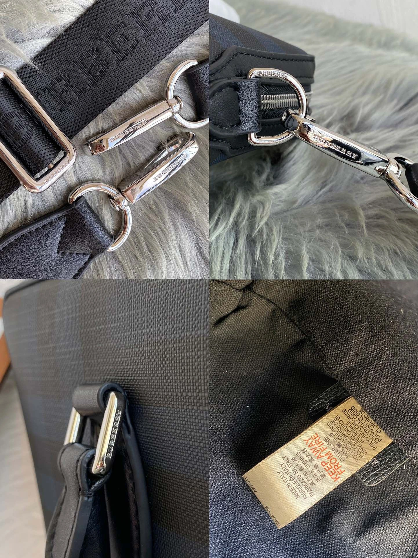 Mens Burberry Briefcases WaterResistant 93320