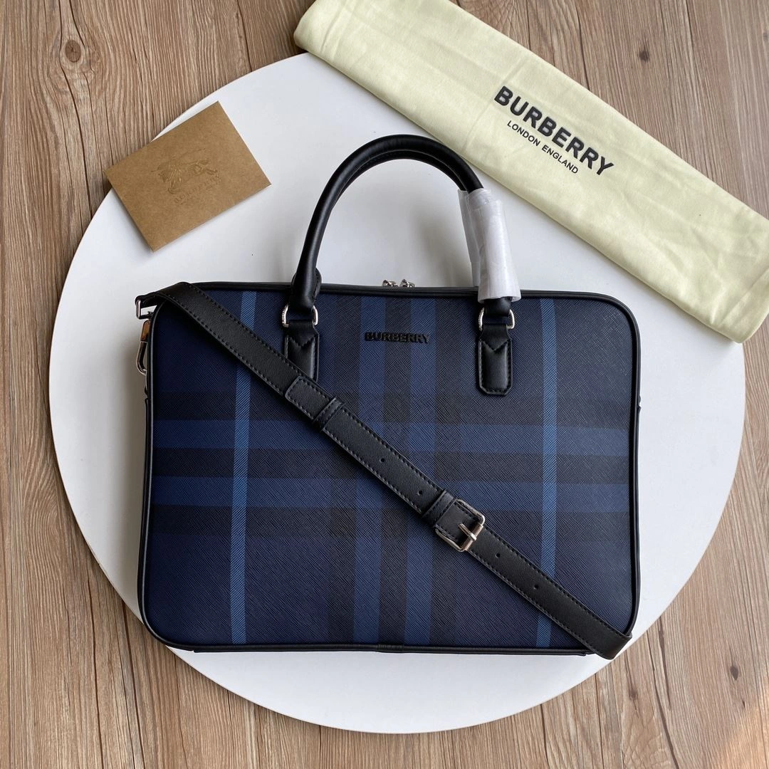 Mens Burberry Briefcases OdorResistant 93319