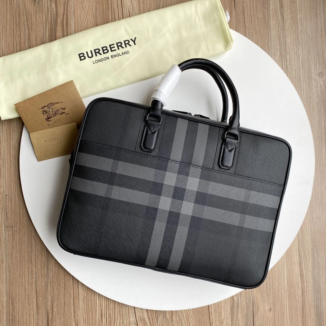 Tailored Mens Burberry Briefcases 93318