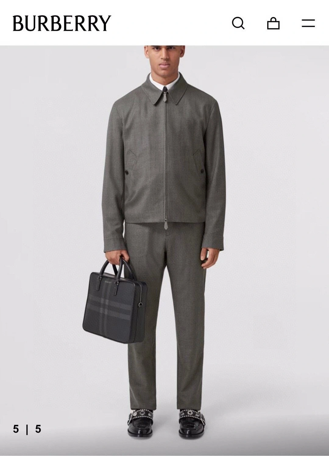 SunProtective Mens Burberry Briefcases 93314