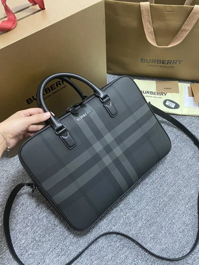 Mens Burberry Briefcases Cozy 37782