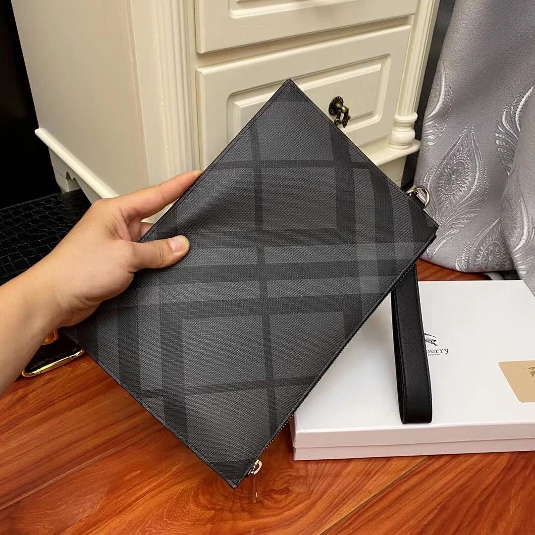 Mens Burberry Clutch Bags Durable 93299