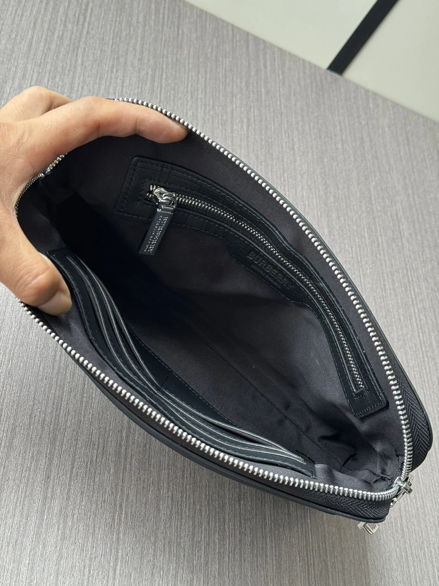Mens Burberry Clutch Bags OdorResistant 93297