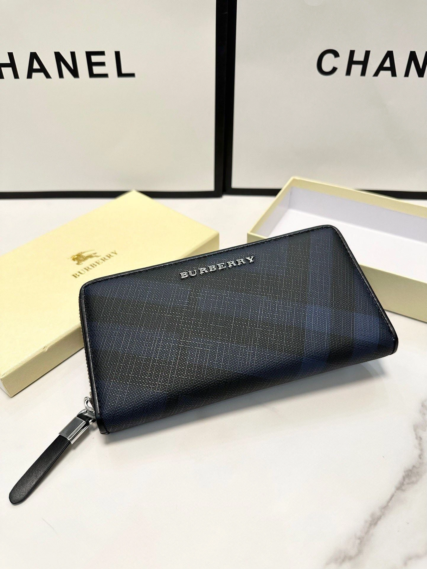 SmoothTexture Mens Burberry Clutch Bags 93291