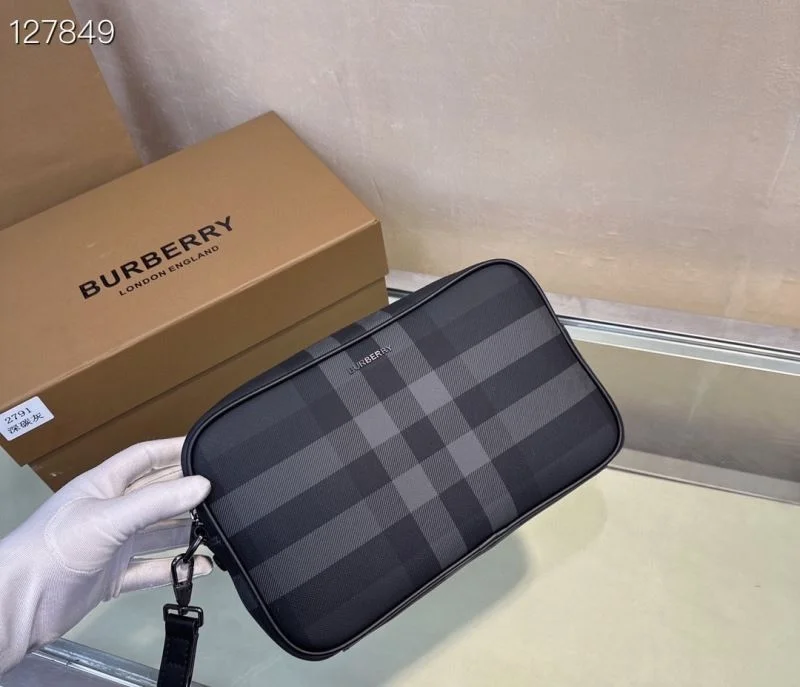 Mens Burberry Clutch Bags Stylish 37755