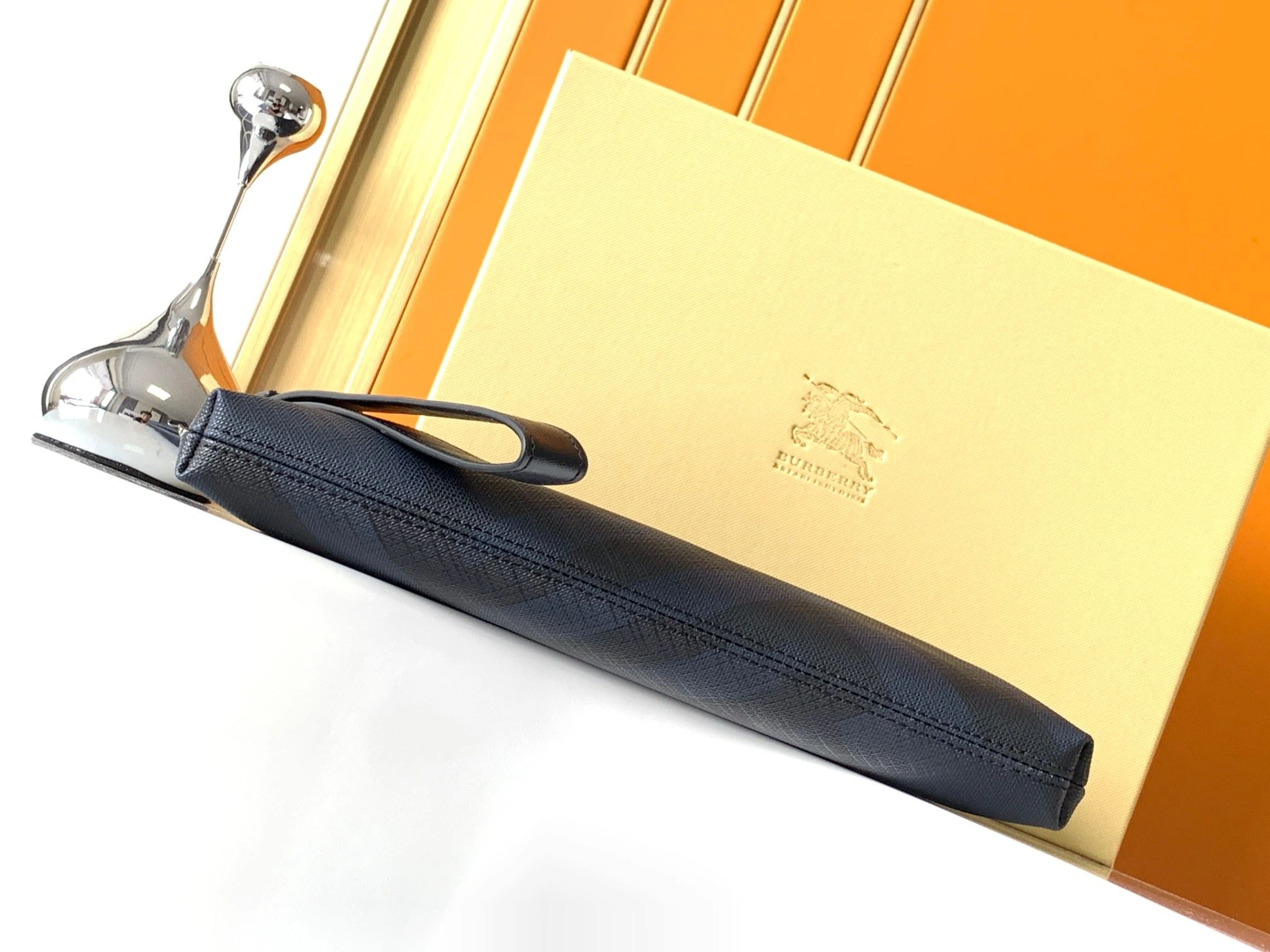 OdorResistant Mens Burberry Clutch Bags 92253
