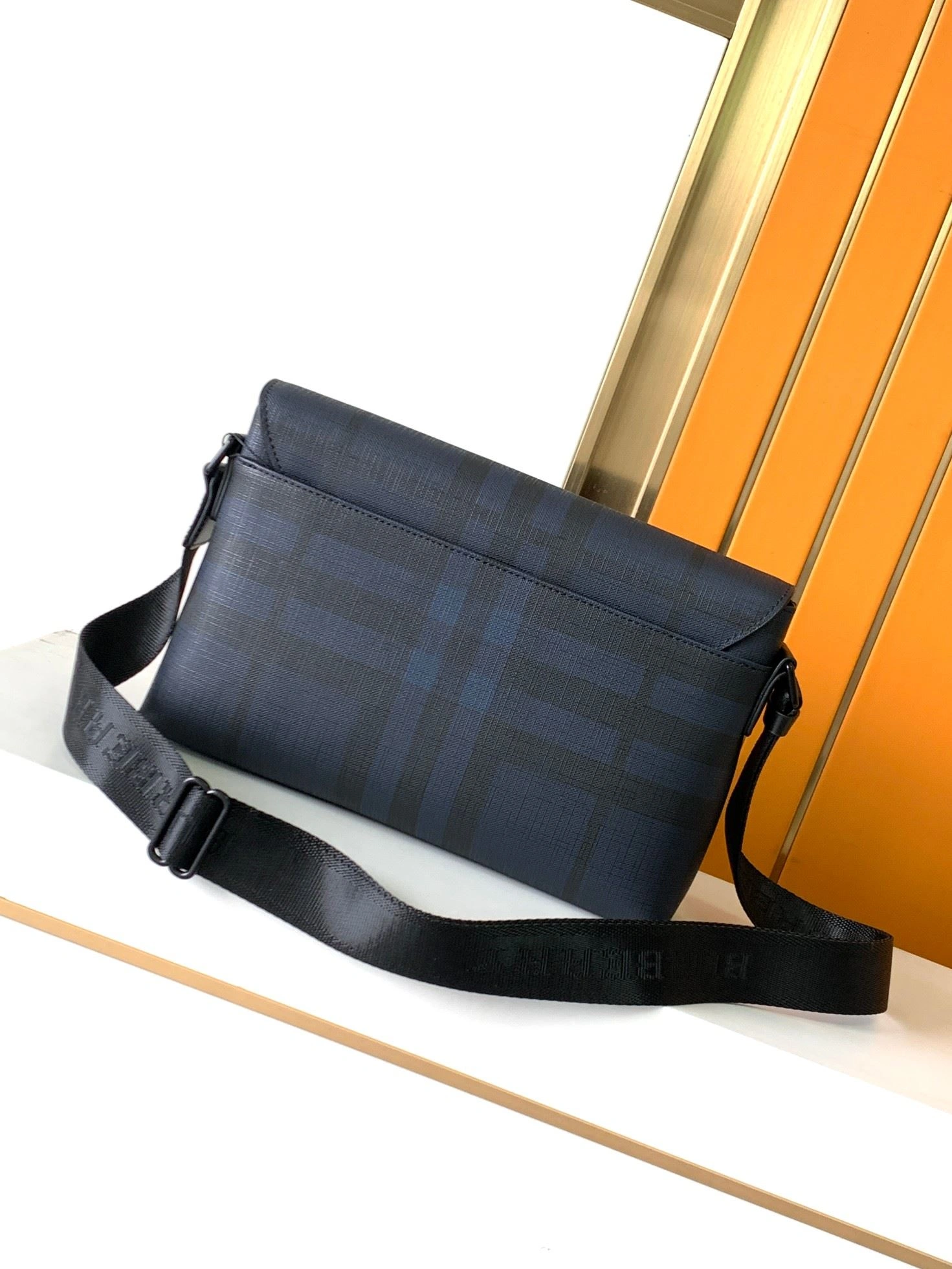 Mens Burberry Satchel Bags Stretchable 92236