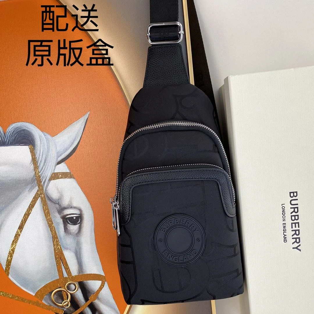 Mens Burberry Waist Chest Packs Minimalist 93225