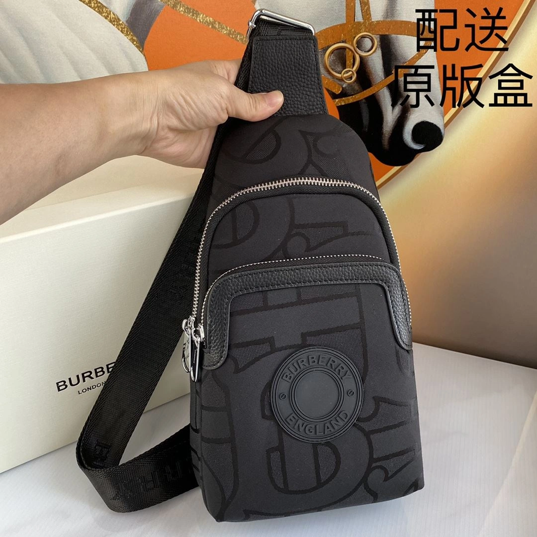 Mens Burberry Waist Chest Packs Minimalist 93225