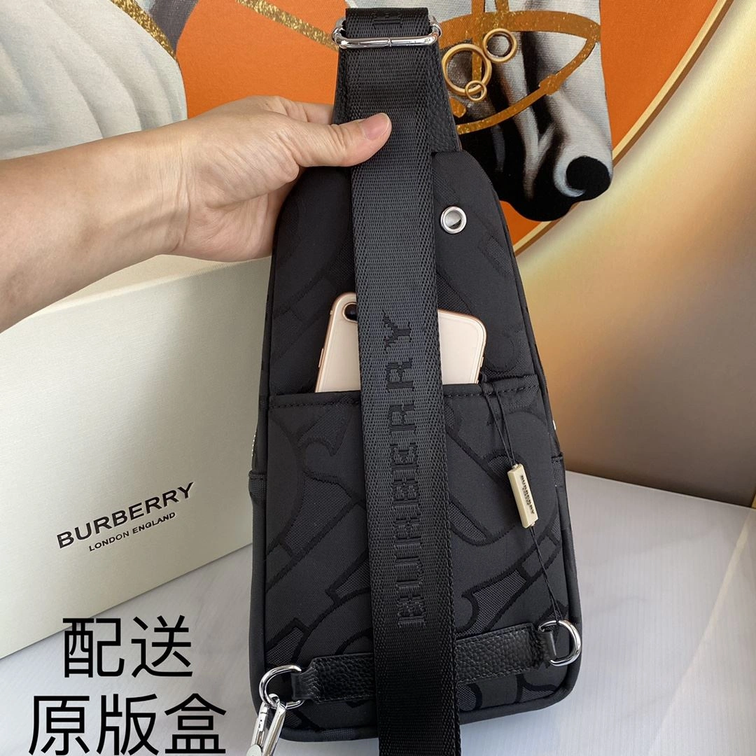 Mens Burberry Waist Chest Packs Minimalist 93225