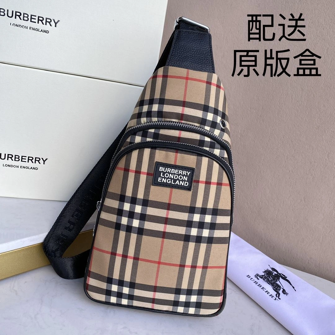 Mens Burberry Waist Chest Packs ComfortFit 92218