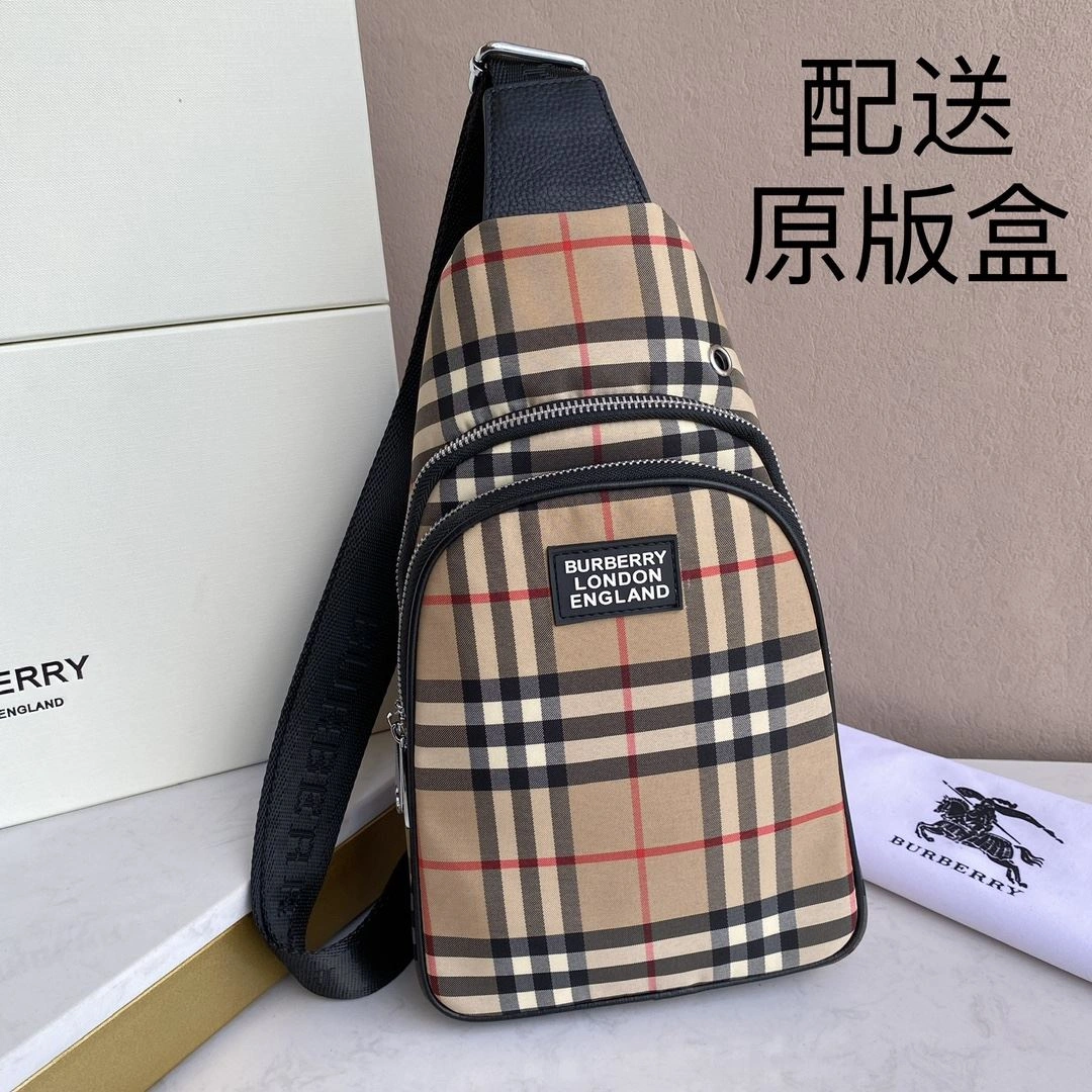Mens Burberry Waist Chest Packs ComfortFit 92218