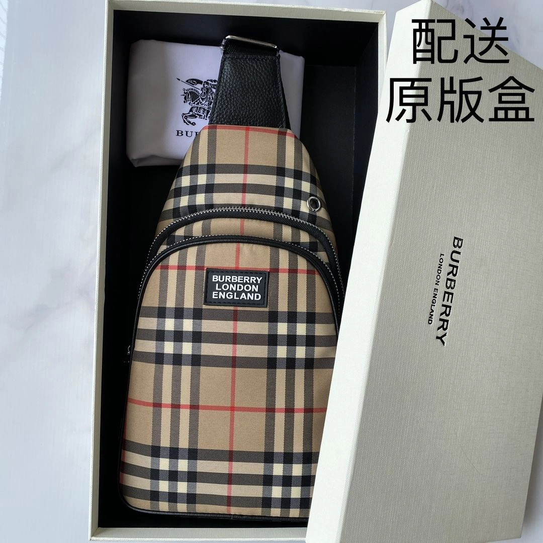 Mens Burberry Waist Chest Packs ComfortFit 92218