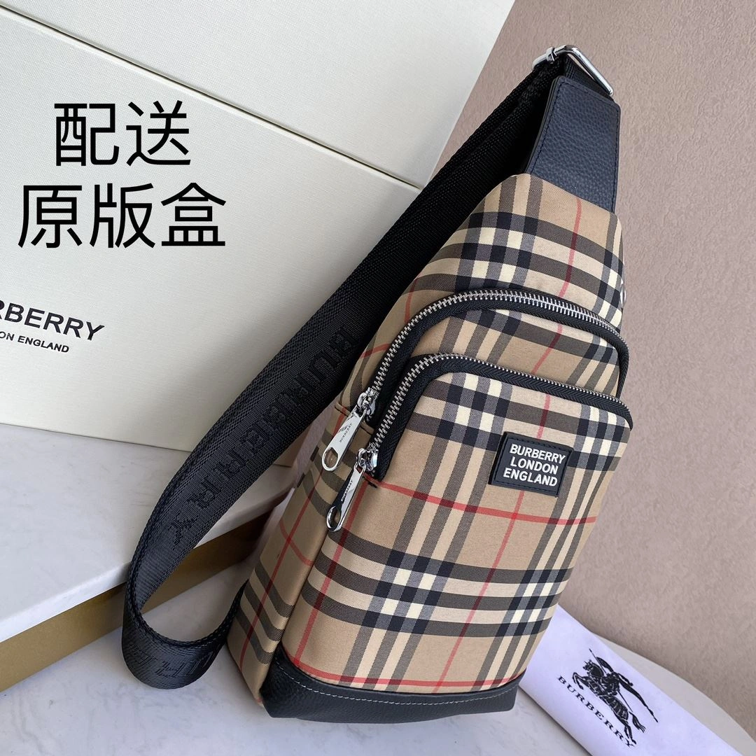 Mens Burberry Waist Chest Packs Supportive 92213