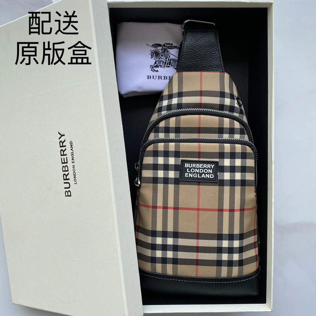 Mens Burberry Waist Chest Packs Supportive 92213