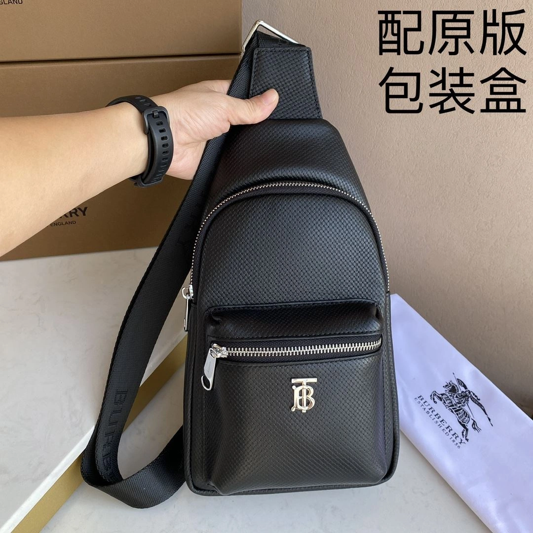 Comfortable Mens Burberry Waist Chest Packs 92216