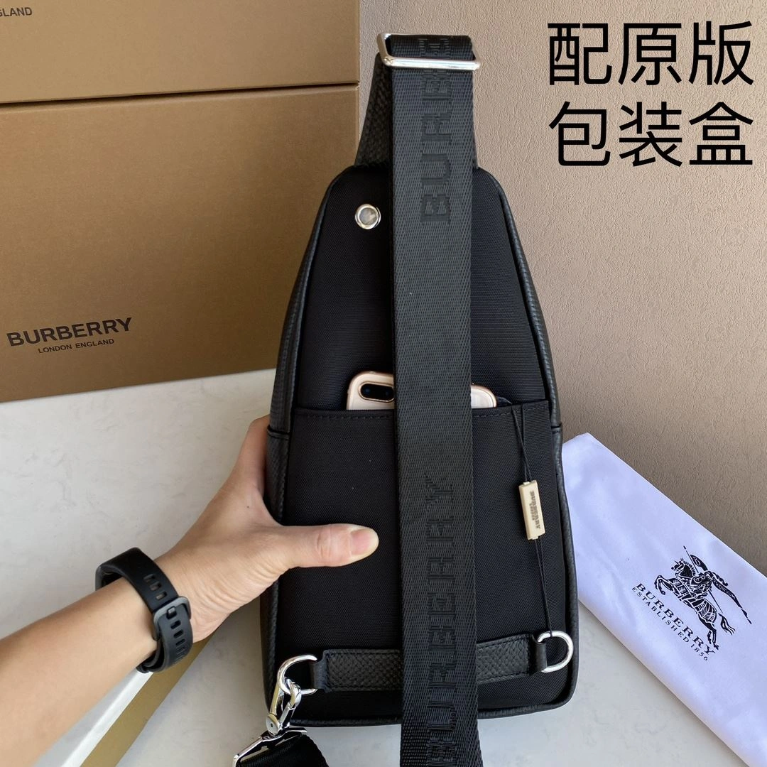 Comfortable Mens Burberry Waist Chest Packs 92216