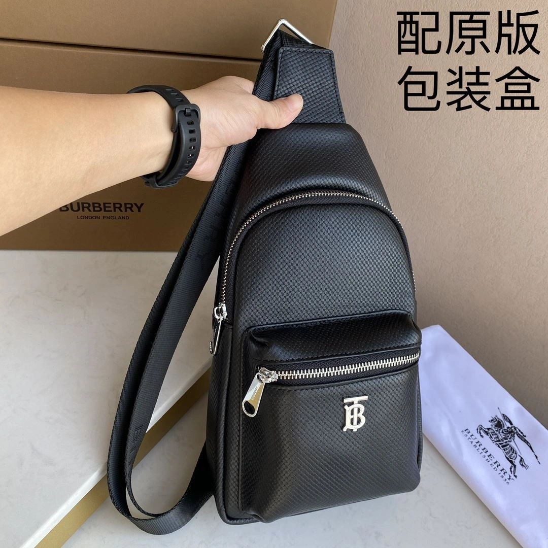 Comfortable Mens Burberry Waist Chest Packs 92216