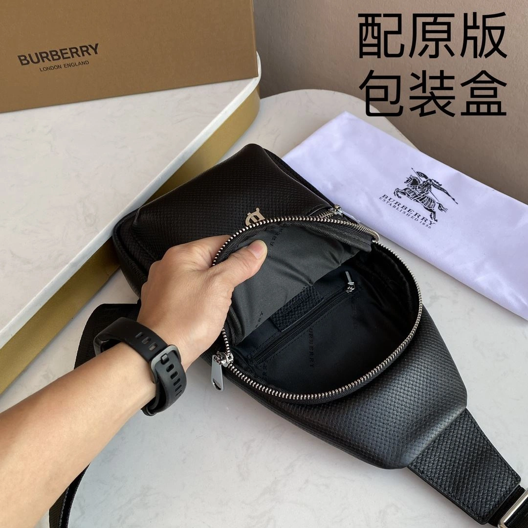 Comfortable Mens Burberry Waist Chest Packs 92216