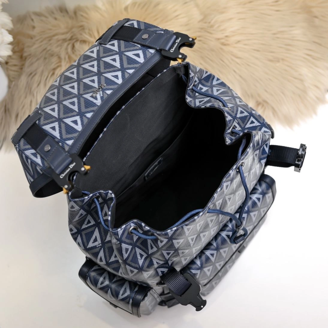 Mens Christian Dior Backpacks Sleek 91138