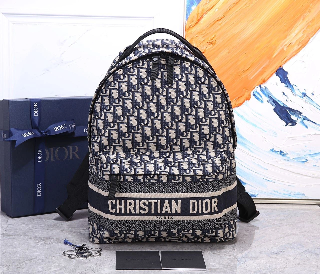 Practical Mens Christian Dior Backpacks 92158