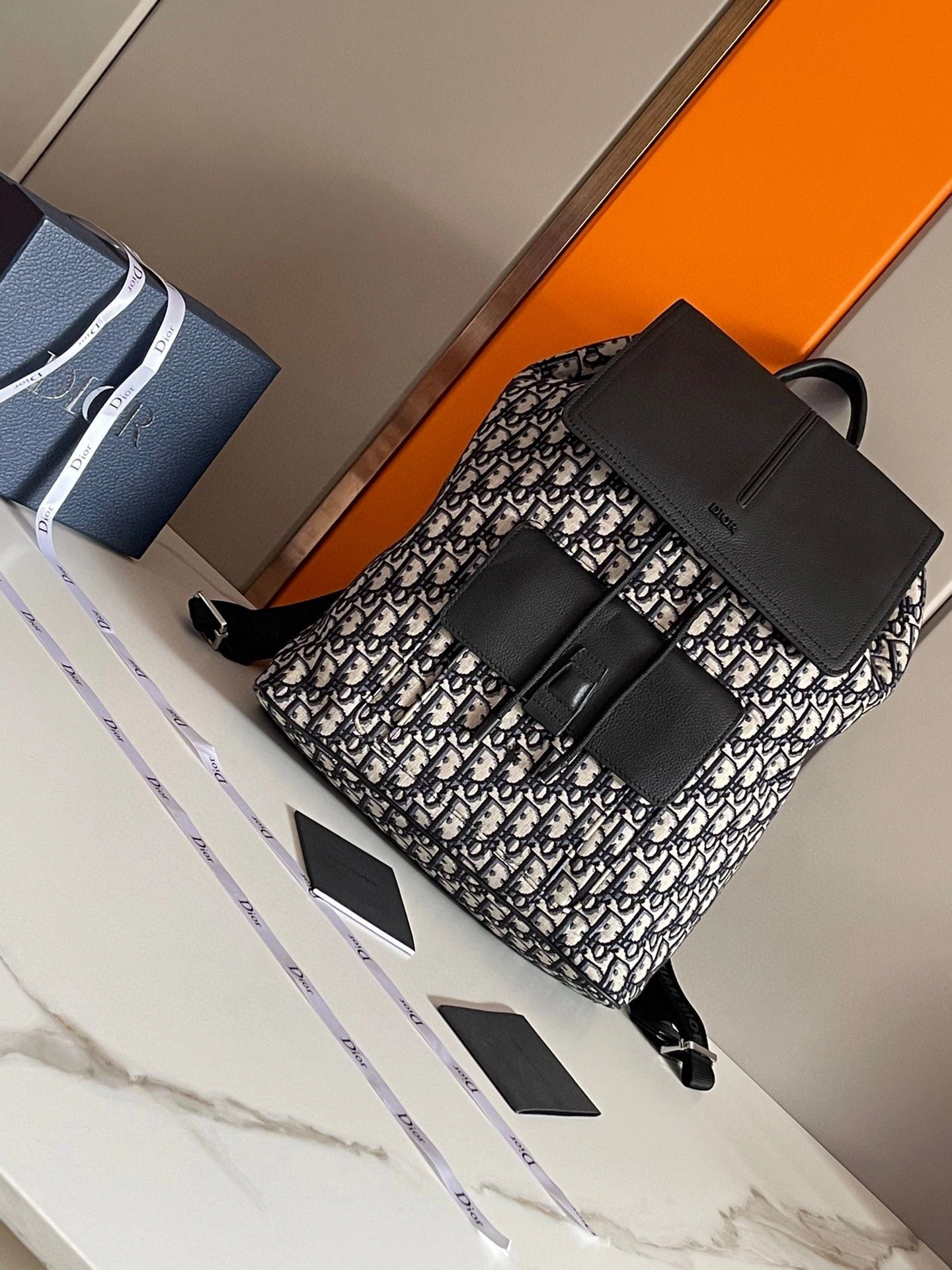 Mens Christian Dior Backpacks Refined 92145