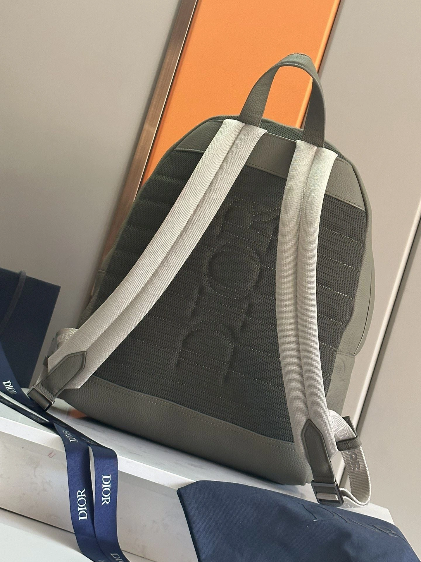Contemporary Mens Christian Dior Backpacks 92106