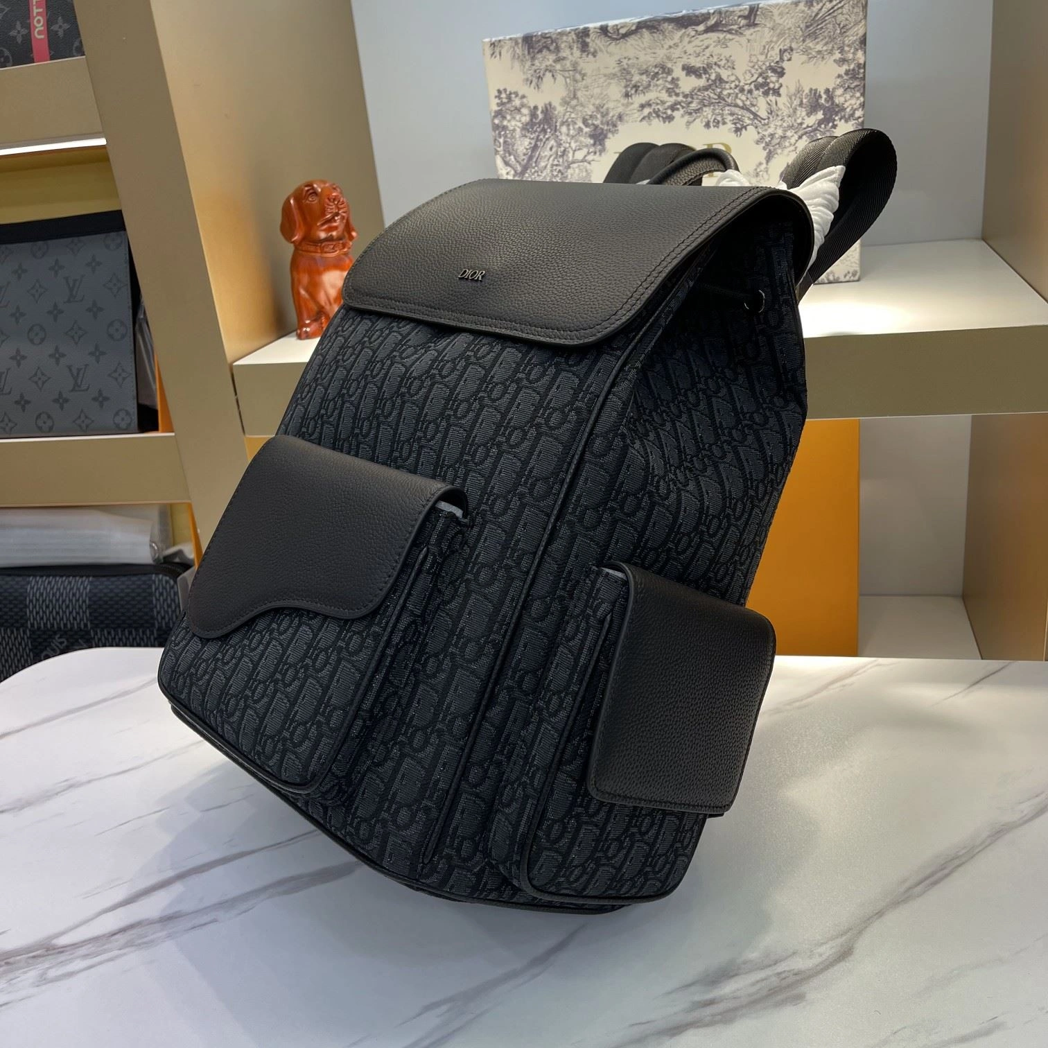 Packable Mens Christian Dior Backpacks 92085