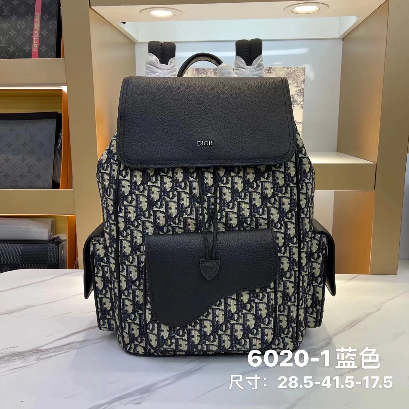WaterResistant Mens Christian Dior Backpacks 92088